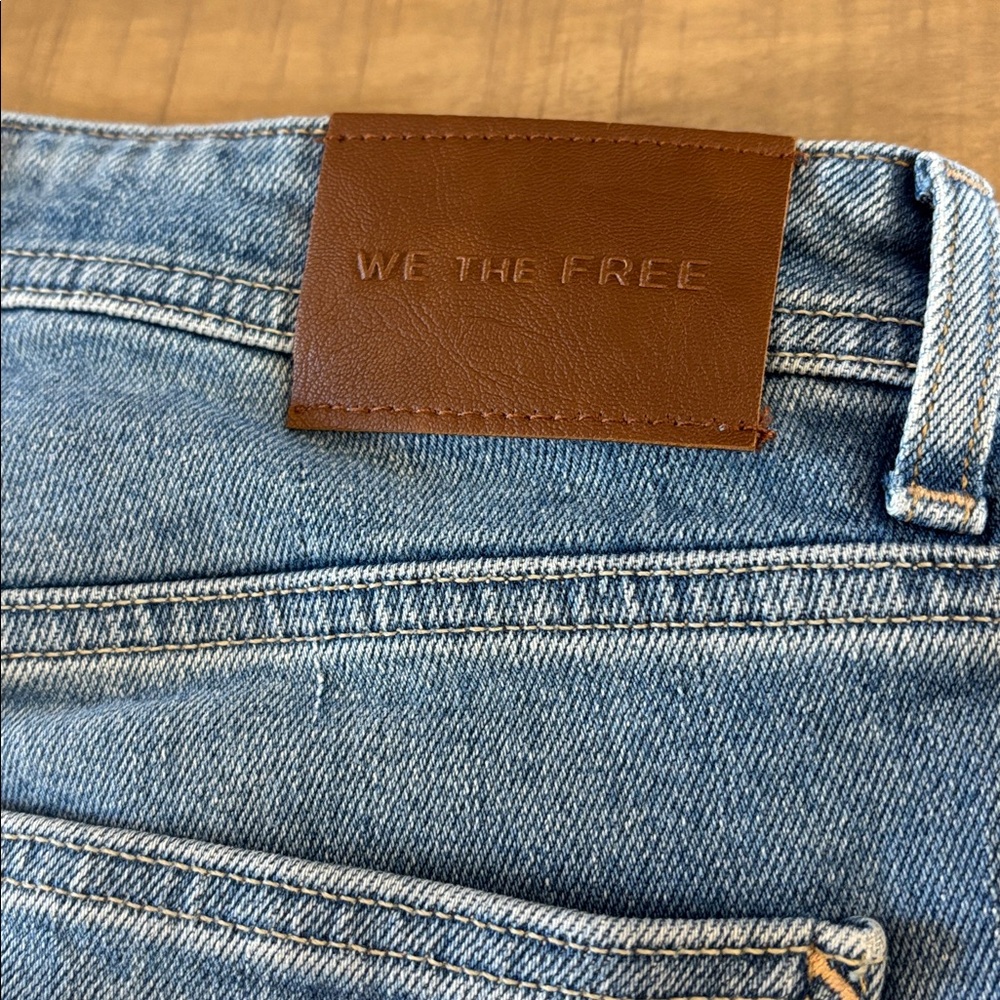 We the Free Love Bomb Flare Jeans Size 28 NWT NEW Free People Dynamite Color - Picture 13 of 15